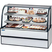 CGR5042 Federal Industries, 50" Curved Glass Refrigerated Bakery Display Case