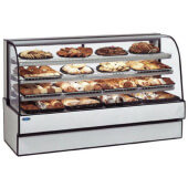 CGR5048 Federal Industries, 50" Curved Glass Refrigerated Bakery Display Case