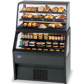 CD4828/RSS4SC Federal Industries, 48" Curved Glass Dry / Refrigerated Bakery Display Case
