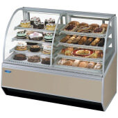 SN483SC Federal Industries, 48" Curved Glass Dry / Refrigerated Bakery Display Case