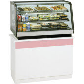 CRB4828 Federal Industries, 48" Curved Glass Refrigerated Countertop Deli Display Case