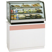 CRR3628 Federal Industries, 36" Curved Glass Refrigerated Countertop Deli Display Case