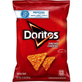 00028400362948 Doritos, 2.5 oz Nacho Cheese Flavored Tortilla Chips (24/case)
