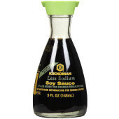 00125 Kikkoman, 5 oz Less Sodium Soy Sauce Dispenser Bottle (12/case)