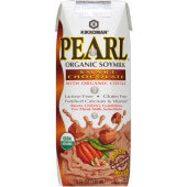 06185 Kikkoman, 8 fl oz Pearl Organic Smart Chocolate Soy Milk (24/case)