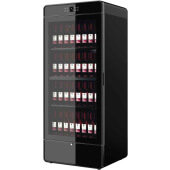 L2V3MNN Eurodib, 1 Swing Glass Door Wine Cellar Cabinet, Dual Temperature, 10 Shelves