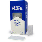 36-352 Wobble Wedge, Rigid Wobble Wedge, Clear (75/box)