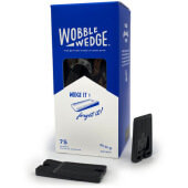 13-6353 Wobble Wedge, Rigid Wobble Wedge, Black (75/box)
