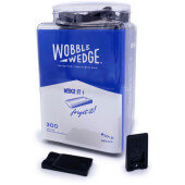 26-4528 Wobble Wedge, Rigid Wobble Wedge, Black (300/jar)