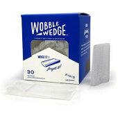 280-1730 Wobble Wedge, Rigid Wobble Wedge, Clear (30/box)