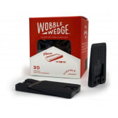 280-1731 Wobble Wedge, Flexible Wobble Wedge, Black (30/box)