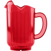 6010-22 Vollrath, 60 oz Tuffex I™ Polycarbonate Pitcher, Red