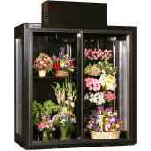 FT52LGD Powers, 52" 2 Sliding Glass Door Floral Case Refrigerated Merchandiser