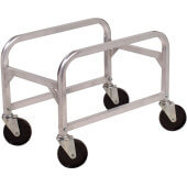 ALBC-1 Winco, 16 3/4" x 25" x 19" Aluminum Lug Cart, 1 Lug Capacity