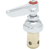 002712-40M T&S Brass, Eterna Compression Cartridge w/ Red Lever Handle (2/pk)