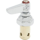 002714-40M T&S Brass, Eterna Compression Cartridge w/ Red Lever Handle (2/pk)