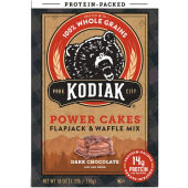 1220 Kodiak Cakes, 18 oz Dark Chocolate Power Cakes Flapjack & Waffle Mix (6/case)