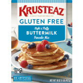 721-0970 Krusteaz, 16 oz Gluten-Free Buttermilk Pancake & Waffle Mix (8/case)