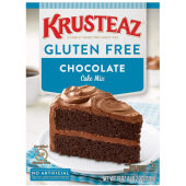 722-4010 Krusteaz, 18 oz Gluten-Free Chocolate Cake Mix (8/case)