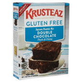 722-1626 Krusteaz, 20 oz Gluten-Free Supreme Double Chocolate Brownie Mix (8/case)