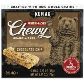 1629 Kodiak Cakes, 1.2 oz Chewy Chocolate Chip Granola Bars (60/case)