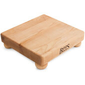 B9S John Boos, 9" x 9" Maple Wood Cutting Board
