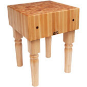 AB06 John Boos, 30" x 24" Maple Wood Butcher Block