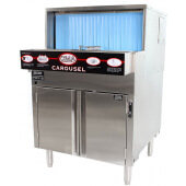 GW-100 CMA Dishmachines, 1,000 Glasses/Hr Undercounter Glass Washer, Low Temperature Chemical Sanitizing