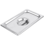 SPCO-Q CAC, 1/4 Size Stainless Steel Steam Table Food Pan Lid w/ Handle