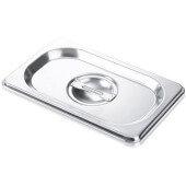 SPCO-N CAC, 1/9 Size Stainless Steel Steam Table Food Pan Lid w/ Handle