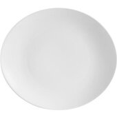 COP-13 CAC, 12" x 10 1/2" Coupe Porcelain Platter, Super White (12/case)