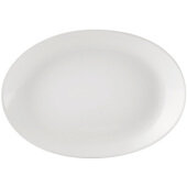 COP-513 CAC, 11" x 7 7/8" Coupe Porcelain Platter, Super White (12/case)