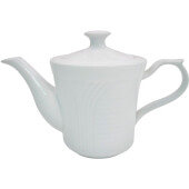 CRO-TP CAC, 15 oz Corona Porcelain Teapot w/ Lid, Super White (12/case)