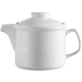 BST-TP CAC, 15 oz Boston Porcelain Teapot w/ Lid, Super White (12/case)