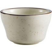 AZ-4 CAC, 7.25 oz Arizona Ceramic Bouillon Cup, American White / Brown (12/case)