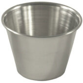 C.A.C. SSCP-25, 2.5 Oz Stainless Steel Sauce Cup, DZ