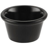 CAC MRKF-3-BLK, 3 oz Melamine Ramekin, Black (12/case)