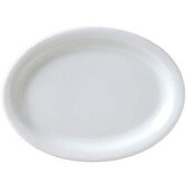 CAT-13 Vertex China, 11 1/2" Catalina Porcelain Platter, Bright White (12/case)