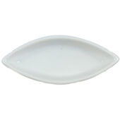 ARG-BT Vertex China, 3 5/8" x 1 1/2" Signature Porcelain Sauce Boat, Bright White (12/case)