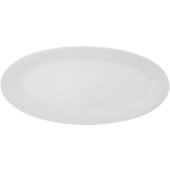 ARG-96 Vertex China, 23" Market Buffet Porcelain Fish Platter, Bright White (6/case)