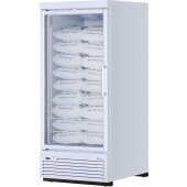 TJMI-30SDW(B)-N Turbo Air, 36" 1 Glass Door Indoor Ice Merchandiser Freezer