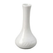 SAU-BV Vertex China, 4 1/2" Sausalito Bud Vase, White (12/case)