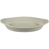 WRO-15-W Vertex China, 11" x 5 1/2" Buckingham Porcelain Welsh Rarebit Dish, American White (12/case)