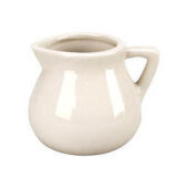 CRE-4-W Vertex China, 4.5 oz Buckingham Porcelain Creamer, American White (12/case)