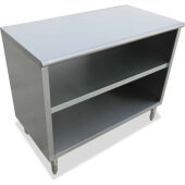 38029 Omcan USA, 48" x 15" Stainless Steel Dish Cabinet