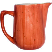 RT-100-RU International Tableware, 6 oz Rotana Ceramic Creamer, Ruby (12/case)