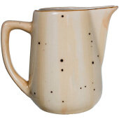 RT-100-WH International Tableware, 6 oz Rotana Ceramic Creamer, Wheat (12/case)