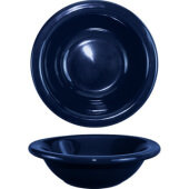 CA-10-CB International Tableware, 13 oz Cancun Ceramic Grapefruit Bowl, Cobalt Blue (12/case)