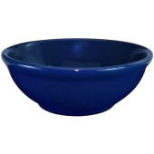 CA-15-CB International Tableware, 13 oz Cancun Ceramic Nappie Bowl, Cobalt Blue (12/case)