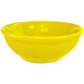 CA-15-Y International Tableware, 13 oz Cancun Ceramic Nappie Bowl, Yellow (12/case)